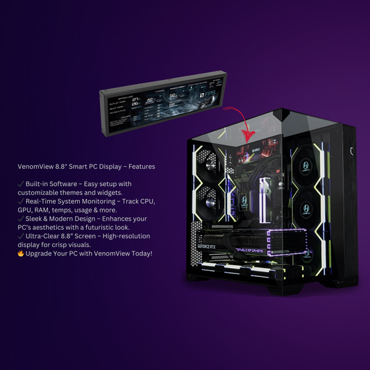 VenomView 8.8" Smart PC Display - Venom Gaming UAE
