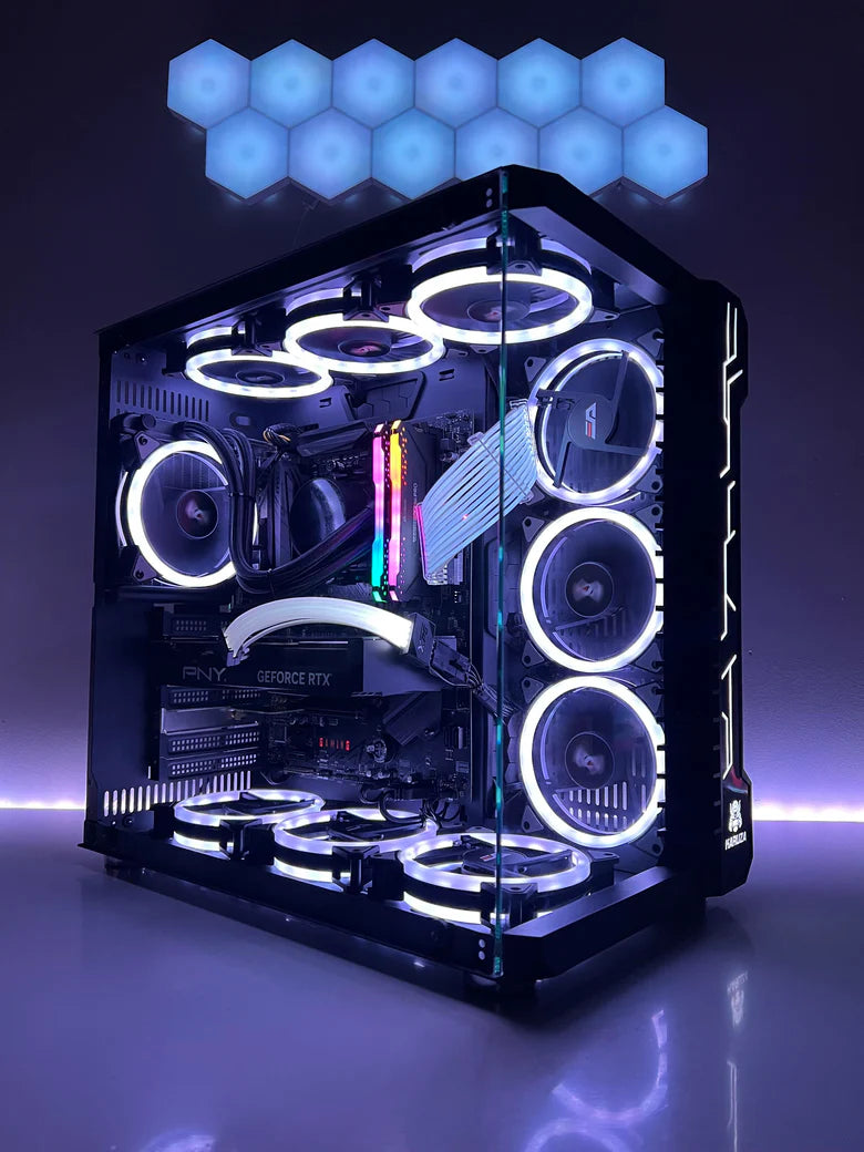 Velocity XT mid-range gaming PC with RTX 3060 Ti in UAE.