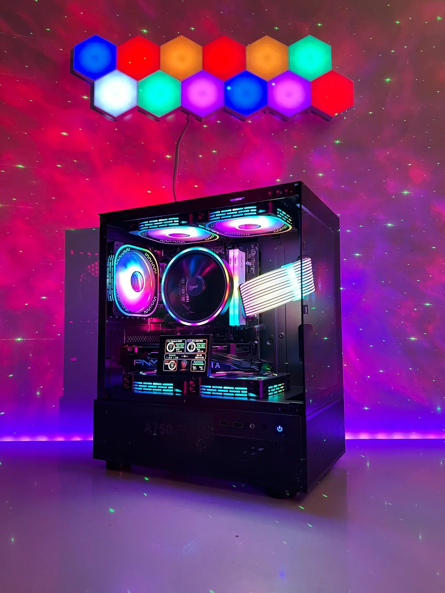 Shadow Blade mid-range gaming PC with RTX 4060 Ti in UAE.