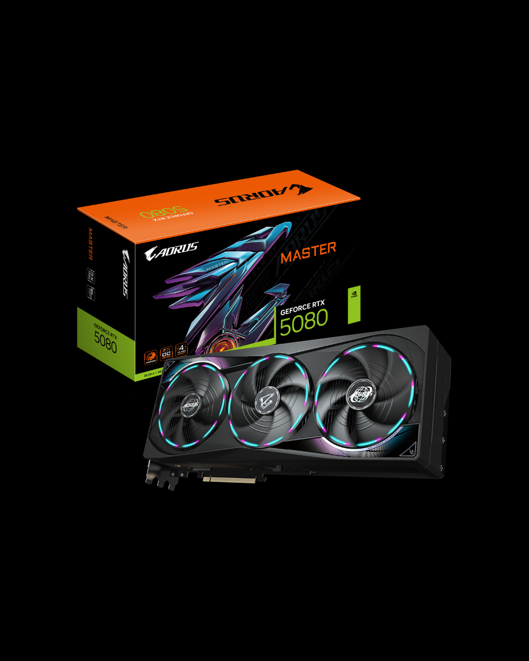 AORUS RTX 5080 UAE MASTER 16GB GDDR7 & RTX 5090 UAE