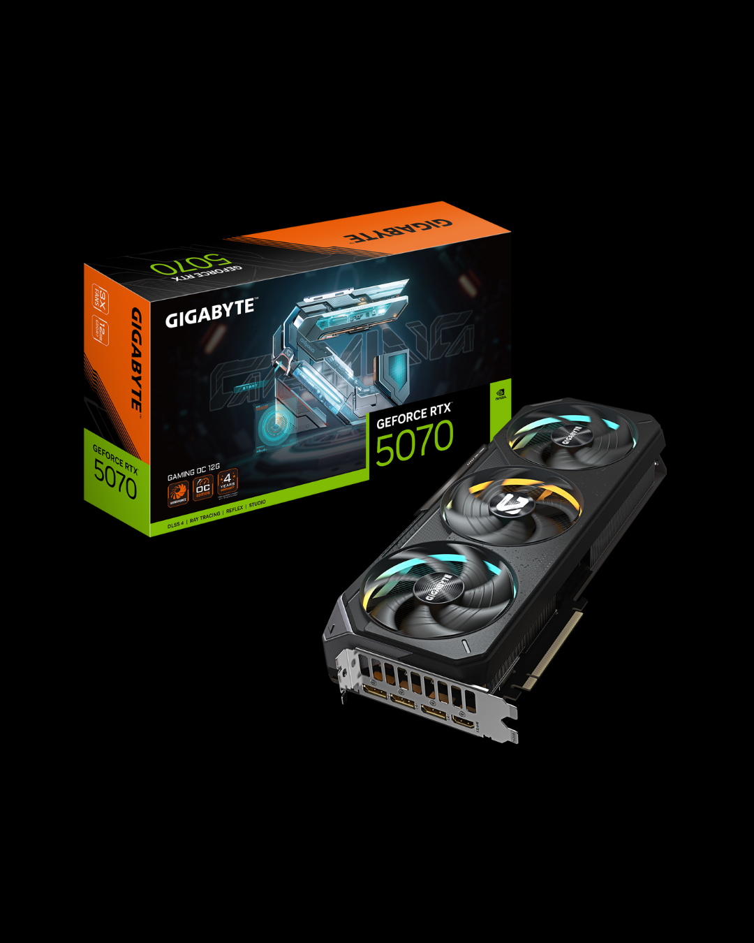GIGABYTE RTX 5070 GAMING OC-12GB in UAE - Venom Gaming UAE.