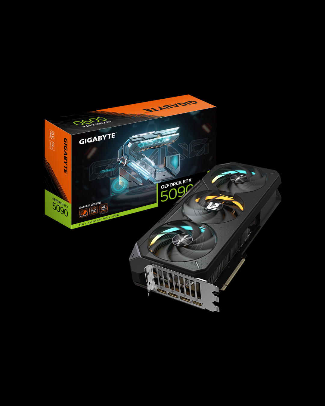 Gigabyte RTX 5090 GAMING OC 32G in UAE - Venom Gaming UAE.