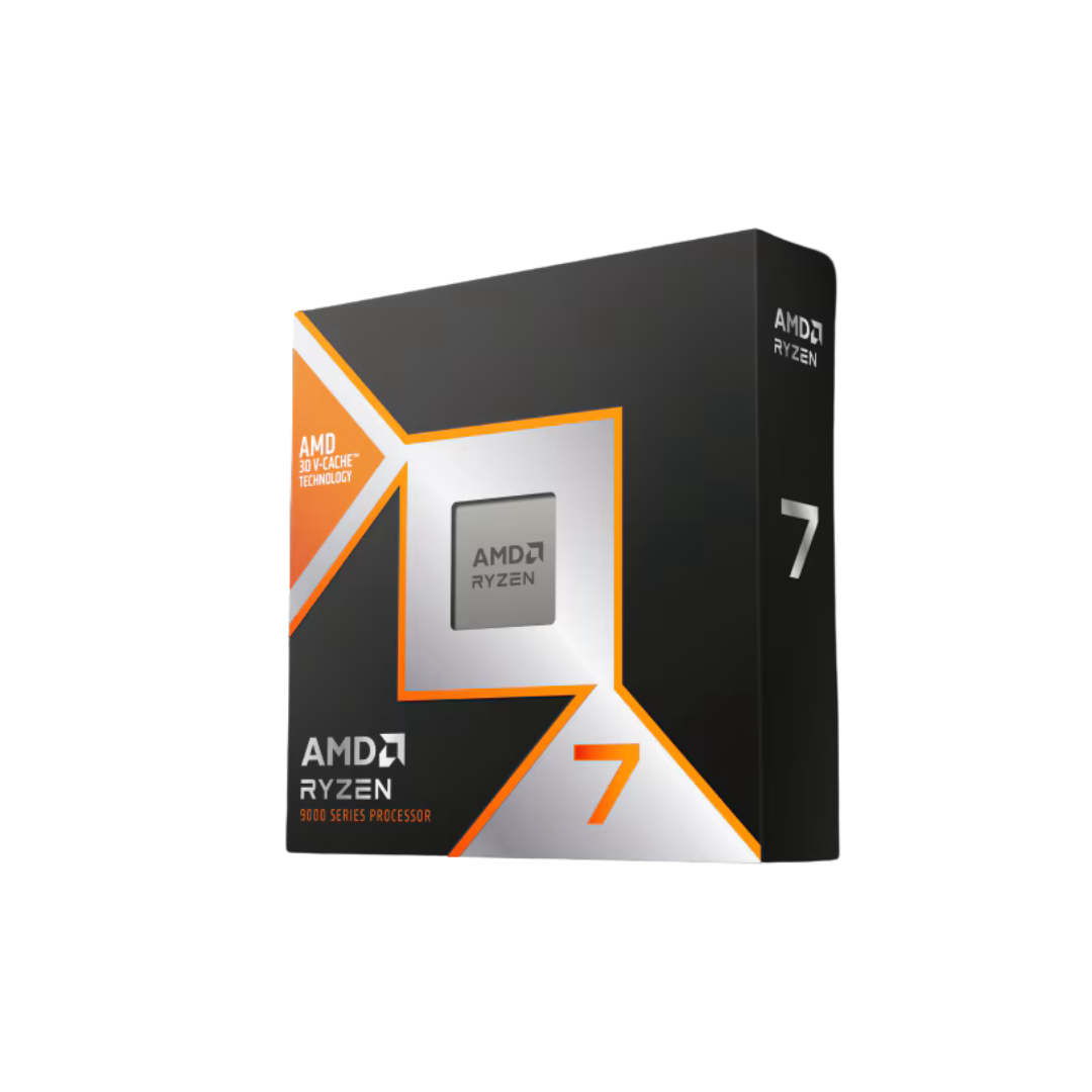 AMD Ryzen 7 9800X3D processor for next-gen Gaming PC UAE, essential for Best Gaming PC Dubai builds by PC Builder by Venom Gaming.