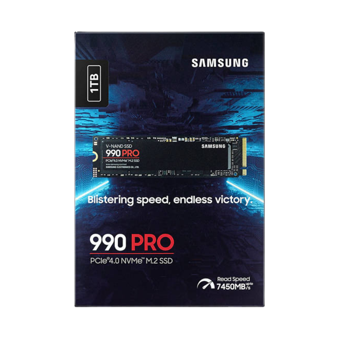 Samsung NVMe M.2 990 PRO SSD for blazing fast Gaming PC UAE, essential for Best Gaming PC Dubai builds by PC Builder by Venom Gaming.