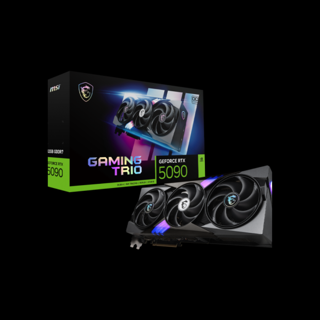 MSI RTX 5090 32G GAMING TRIO OC in UAE - Venom Gaming UAE.