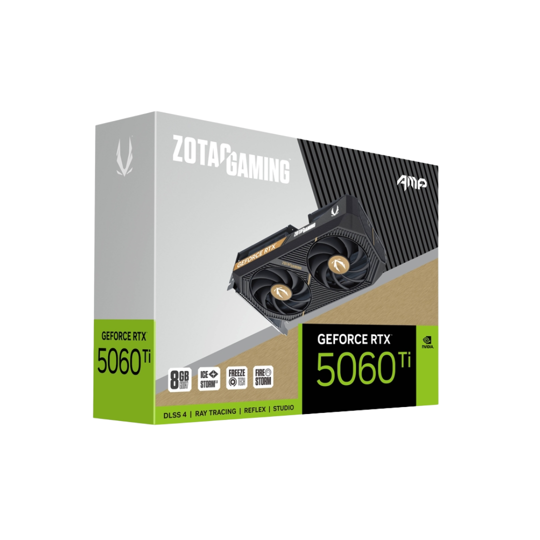 ZOTAC RTX 5060TI SOLID OC 8GB graphics card for next-gen Gaming PC UAE, ideal for Best Gaming PC Dubai builds by PC Builder by Venom Gaming.
