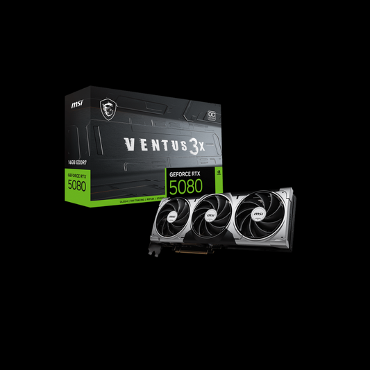 MSI RTX 5080 VENTUS 3X in UAE - Venom Gaming UAE.