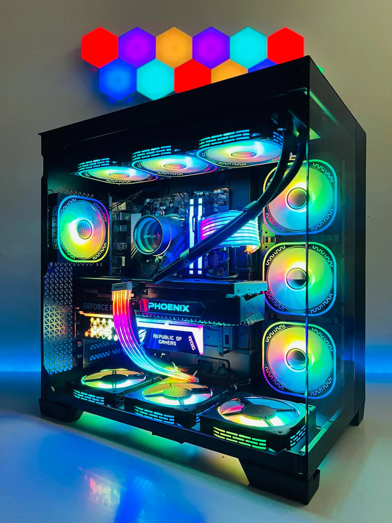 Nova Strike mid-range gaming PC with RX 6700 XT in UAE.