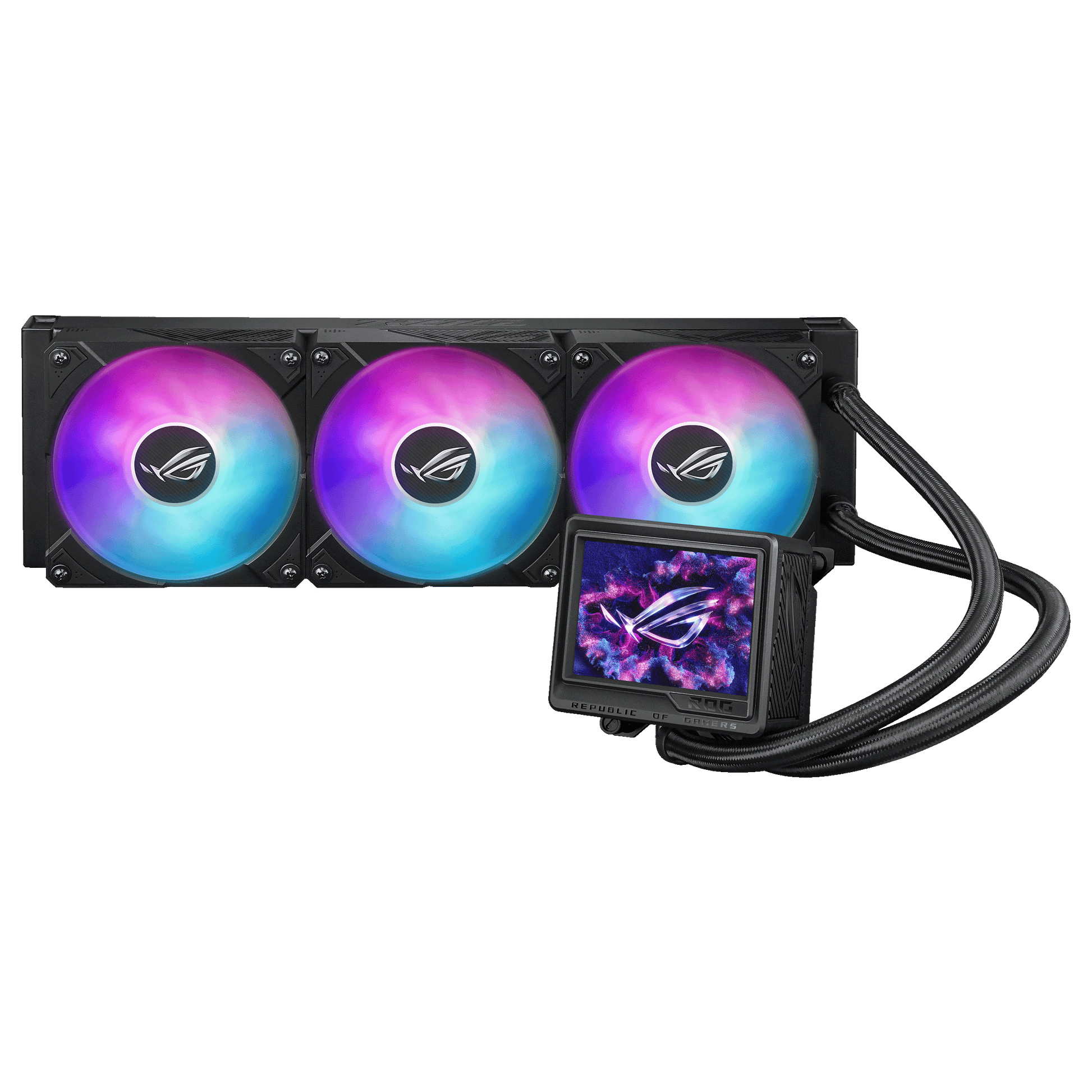 ROG Ryujin III 360 ARGB Extreme cooler for ultimate Gaming PC UAE, perfect for Best Gaming PC Dubai builds by PC Builder.