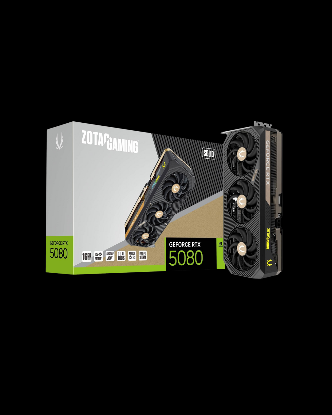 ZOTAC Gaming RTX 5080 SOLID in UAE - Venom Gaming UAE.