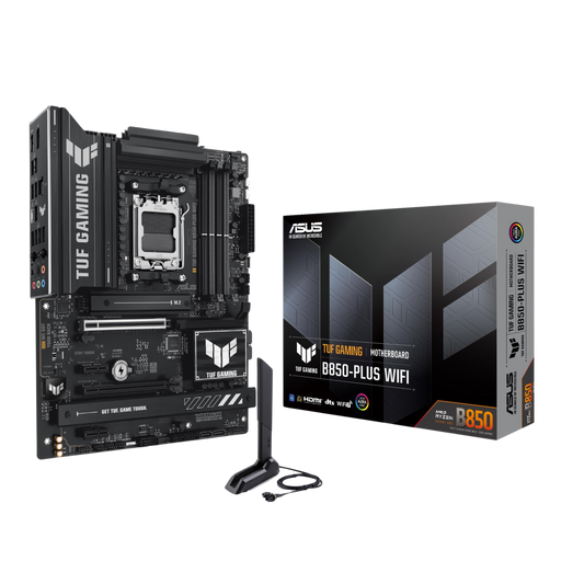ASUS TUF GAMING X870-PLUS WIFI motherboard for durable Gaming PC UAE, ideal for Best Gaming PC Dubai builds by PC Builder by Venom Gaming.