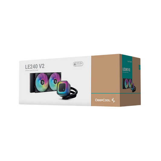 DEEPCOOL LIQUID COOLER LE240 V2 BLACK240MM
