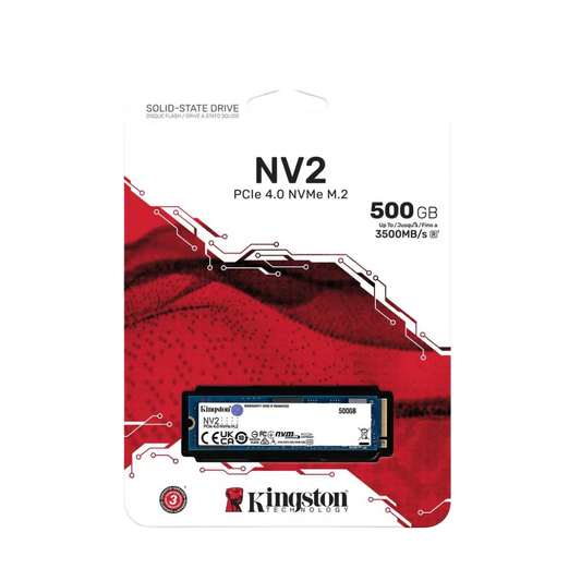 Kingston NVMe M.2 NV3 500GB SSD for fast Gaming PC UAE, ideal for Best Gaming PC Dubai builds by PC Builder by Venom Gaming.
