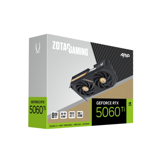 ZOTAC RTX 5060TI SOLID OC 8GB graphics card for next-gen Gaming PC UAE, ideal for Best Gaming PC Dubai builds by PC Builder by Venom Gaming.