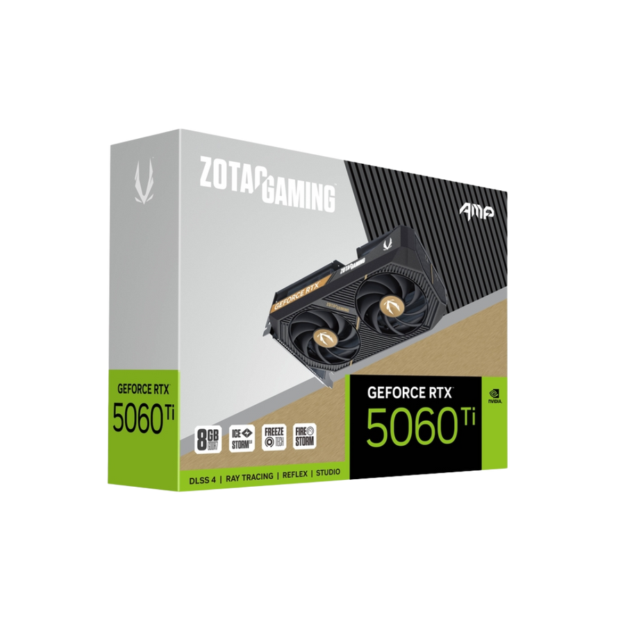 ZOTAC RTX 5060TI SOLID OC 8GB graphics card for next-gen Gaming PC UAE, ideal for Best Gaming PC Dubai builds by PC Builder by Venom Gaming.