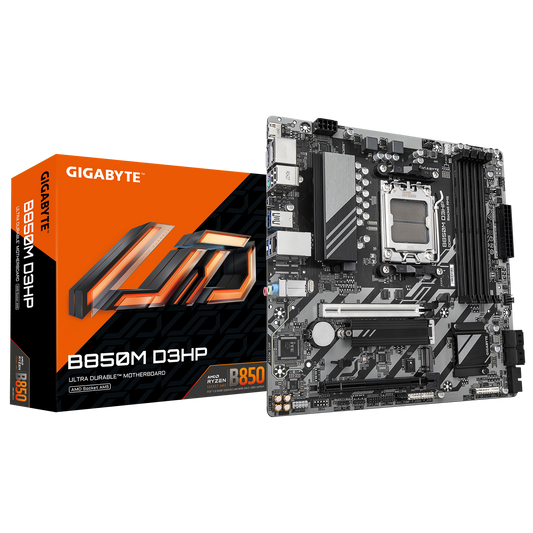 GIGABYTE B850M D3HP motherboard for reliable Gaming PC UAE, ideal for Best Gaming PC Dubai builds by PC Builder by Venom Gaming.