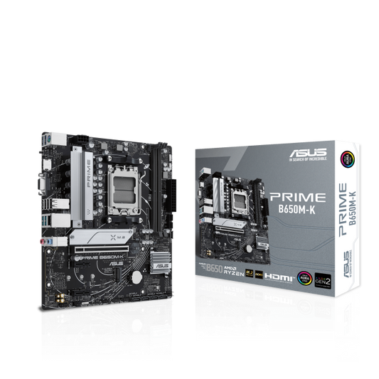 ASUS PRIME B650M-K D5 motherboard for compact Gaming PC UAE, ideal for Best Gaming PC Dubai builds by PC Builder by Venom Gaming.