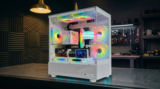 Onyx Marauder custom gaming PC with RTX 5060 — 1080p Ultra · Entry 1440p Gaming. Built by Venom Gaming UAE in Dubai.