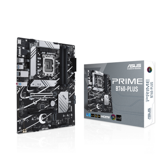 ASUS PRIME B760-PLUS D5 motherboard for high-performance Gaming PC UAE, crucial for Best Gaming PC Dubai builds by PC Builder.